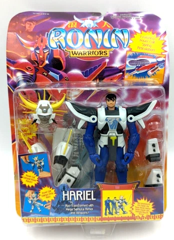 Vintage 1995 Playmates Ronin Warriors Hariel Action Figure Sealed New MOC Cover