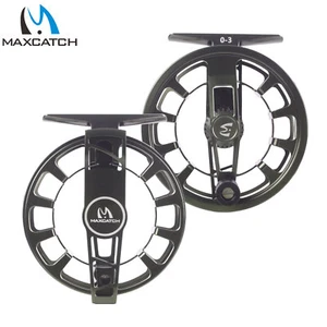 Carrete de pesca con mosca Maxcatch Minima 0/3WT 3/5wt sistema ligero de arrastre clicker - Imagen 1 de 7