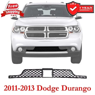 Bumper Face Bar Grille For 2011-2013 Dodge Durango Front Plastic CH1036123 Foto 1 de 4