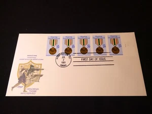 Scott's 2552a - Desert Shield * Desert Storm Booklet Pane of 5 - FDC (ARTMASTER) - Picture 1 of 2