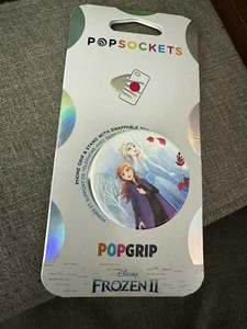 Disney Frozen II PopSockets PopGrip supporto presa telefono Anna Elsa foresta lucida nuovo - Foto 1 di 3
