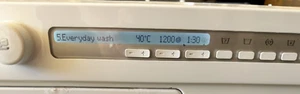 Asko W6863 washing machine control panel - Picture 1 of 9