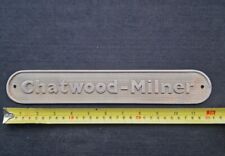 Safe Plaque Safe Plate Chatwood Milner