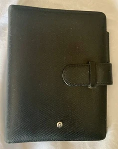 Montblanc Organizer Medio Pelle Nero Bellissimo - Bild 1 von 10