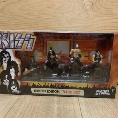 The Promotions Factory Super Stars pack figuras KISS 10 cm 4 cuerpos figura - Imagen 1 de 4