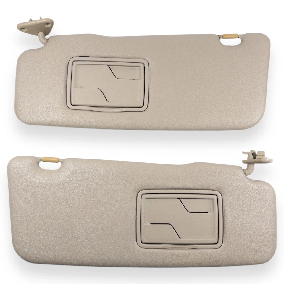 Juego de parasol lado conductor pasajero Mitsubishi Outlander 2003-2006 par bronceado Foto 1 de 4