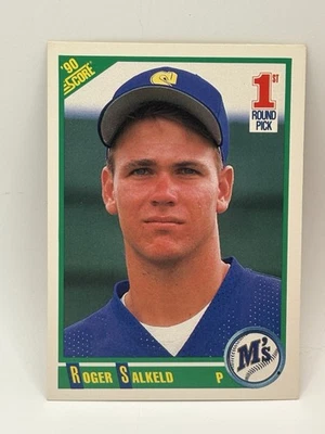 1990 Score - Roger Salkeld #674 (RC) - Image 1 of 2