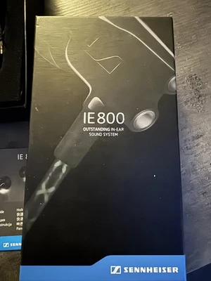 SENNHEISER IE 800 Wired Earphones Rare Discontinued Product Used - Image 1 of 4