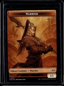 Warrior 13 / Dragon 11 - Token - TDM - NM - MTG Magic the Gathering - Picture 1 of 2