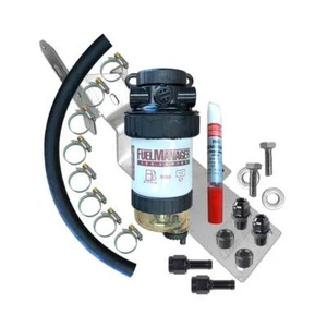 Fuel Manager Pre-Filter DUAL Bracket Kit for Isuzu D-Max 4JJ1-TCX 2012-16 - Picture 1 of 4