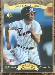 1996 UPPER DECK SP TOP PROSPECTS TODD HELTON ROOKIE PROMO /35 ASHEVILLE TOURISTS - Picture 1 of 2
