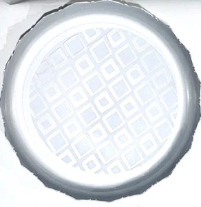 Global trek Found objects from around the world GT metal serving tray 12 inch - Picture 1 of 1