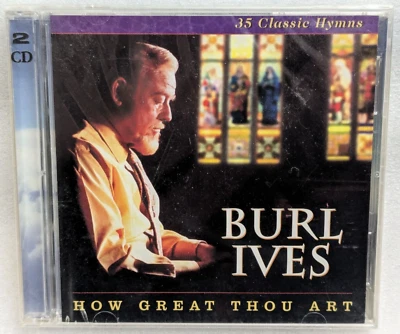 Burl Ives How Great Thou Art 35 Classic Hymns (2CDs, 2001, Echo Records) NEW - Image 1 of 4