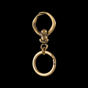 Monkey Keychain Snap Key Chain Keyring Novelty Gifts for Men Women Car Key Decor - Picture 1 of 8