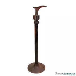 Antique 42" Cast Iron Shoe Makers Anvil Cobbler Stand - Picture 1 of 8