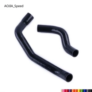 Black Radiator Silicone Hose For SUZUKI LTZ400 KFX400 DVX400 2003-2008 - Imagen 1 de 10