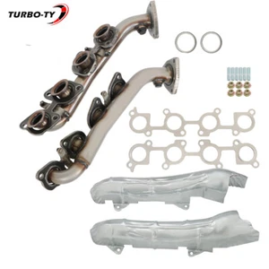 For 2001-2004 Toyota Sequoia 4.7L W/Gasket LH & RH Front Exhaust Manifolds - Picture 1 of 12