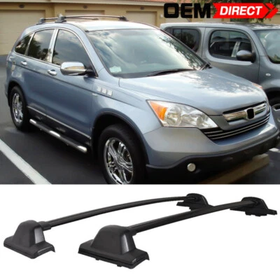 Fits 07-11 Honda CRV CR-V OE Factory Style Roof Rack Cross Bars Aluminum Pair - Image 1 of 4