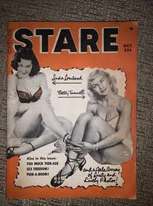 Selten 1953 STARE Magazin Vol. 2. Oktober Ausgabe mit Linda Lombart Betty Tunnel - Bild 1 von 7