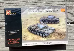 PEGASUS 1/72 WW II RUSSIAN SOVIET KV-1S HEAVY TANK MODEL KIT ( 2 TANKS ) 7667 FS - Bild 1 von 10