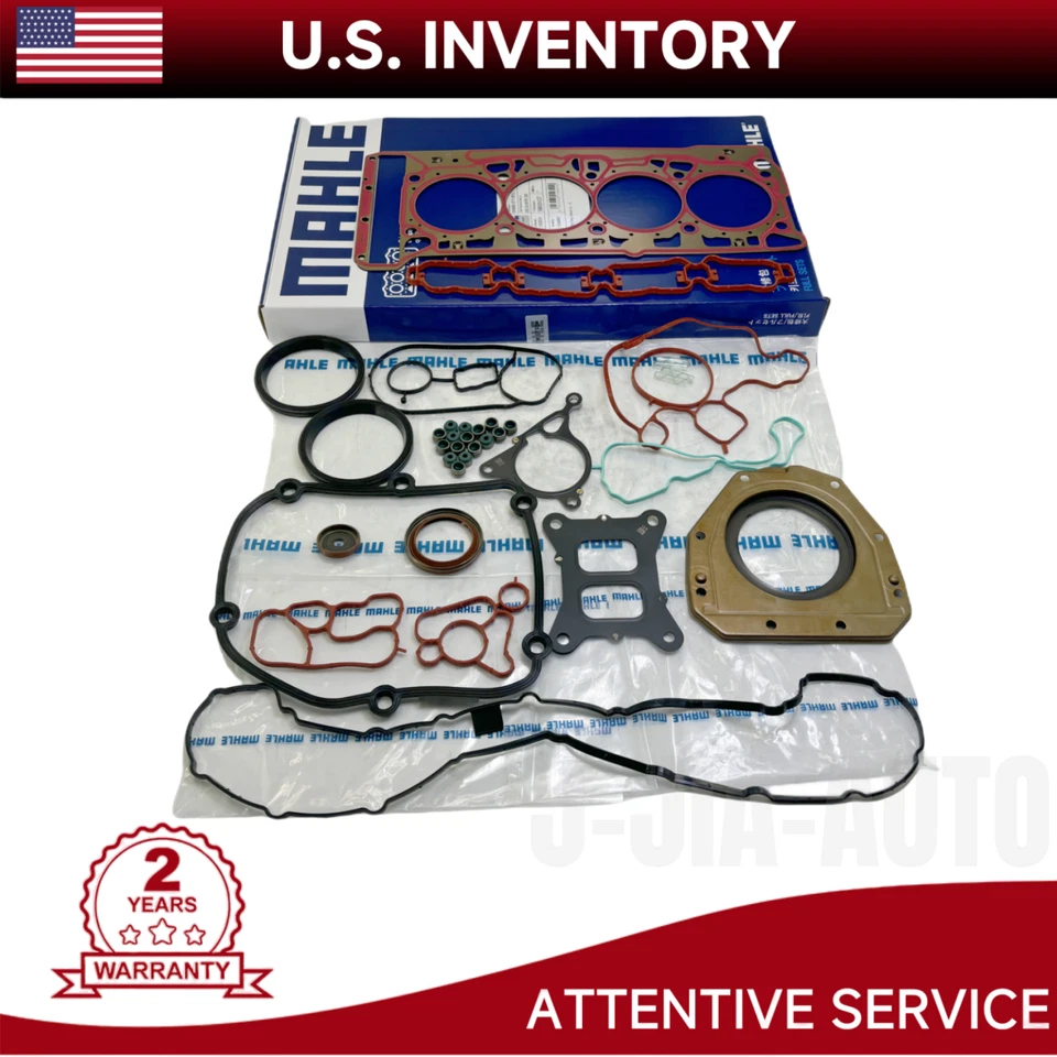 Full Engine Gasket Seal set For AUDI A4 A5 Q5 VW Jetta Golf 1.8 2.0 06K103383E - Imagem 1 de 4