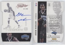 2012-13 Panini Signatures Red Die-Cut /49 Andrew Nicholson #41 Rookie Auto RC