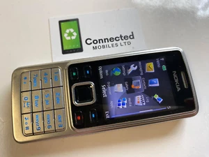 Nokia 6300 - Mobile Phone (Unlocked) Classic Original Fully Working Silver - Afbeelding 1 van 6