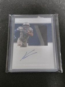 2021 Panini National Treasures Collegiate - College Silhouettes Signatures #118