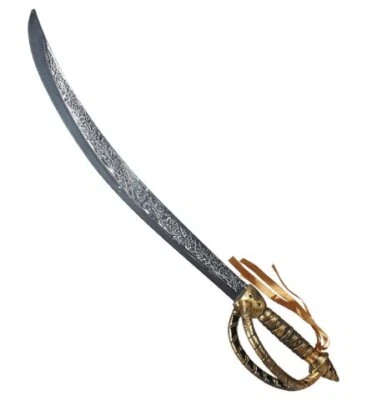 WIDMANN S.R.L. Piratenschwert Spielschwert Plastikschwert Karneval Fasching 70cm Piraten neu