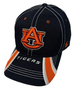 Zephyr NCAA Auburn Tigers RARE “Tusks" Structured Curved Bill ADJ Hat BRAND NWT - Picture 1 of 7