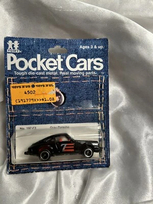 Tomy Pocket Cars Gran Porsche In Package 1974 New Old Stock 197-F3-1 Japan - Image 1 of 4