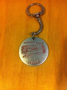 Vintage Aluminum Niagara Falls Canada Keychain K1-L37 * - Picture 1 of 2