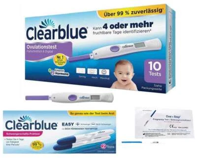 Clearblue Test Ovulazione Digitale 2.0 con Doppio Indicatore Ormonale in Confezione Benefici - Immagine 1 di 4