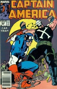 COMIC BOOK -MARVEL - CAPTAIN AMERICA - VOL. 1 NO. 364 - DECEMBER 1989 - STAN LEE - Picture 1 of 1