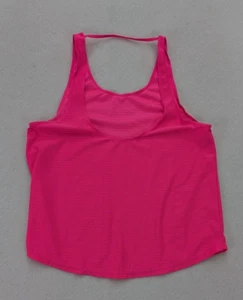 ZEROXPOSUR Girls Swim Top Coverup Bright Pink Tank Top Jersey Style Size 14 - Picture 1 of 19