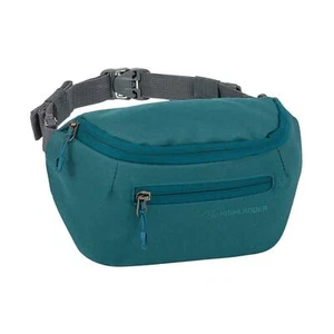 Highlander Bum Bag Targa Stylish Lightweight Adjustable RFID Lining Hiking TEAL - Picture 1 of 3
