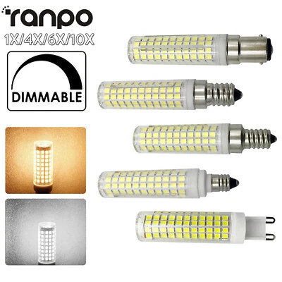 1X 10X Dimmable LED Bulbs 15W 136LEDs G9 Light Corn   Cool Warm White For Home - Image 1 of 4