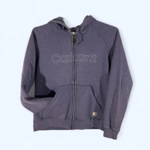 Carhartt Embroidered Full Zip Up Hoodie Women’s Medium PURPLE - Picture 1 of 7