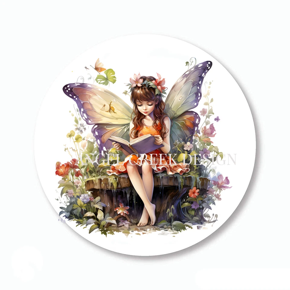 Pegatinas de hadas de jardín mariposa álbum de recortes pegatinas sobre de hadas sellos Foto 1 de 1