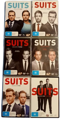 SUITS TV Series Season 1-6 Part 1 DVD Region 2 & 4 Legal Drama  - Image 1 of 3