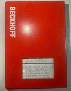 New BECKHOFF KL3042 PLC Module KL3042 KL3042 - Picture 1 of 3