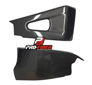 CARBON SWINGARM SWING ARM COVERS PROTECTORS HONDA CBR600RR CBR 600 RR 2003-2004 - Picture 1 of 1
