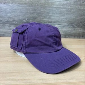 Vintage Cherokee Hat Cap Girls Youth Purple Low Profile Outdoors Kids - Picture 1 of 11