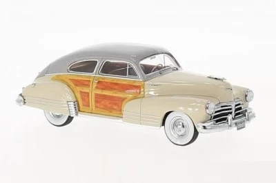Chevrolet Fleetline Aerosedan "Grey/Beige/Wood" 1948 (Neo 1:43 / 45833) - Bild 1 von 3