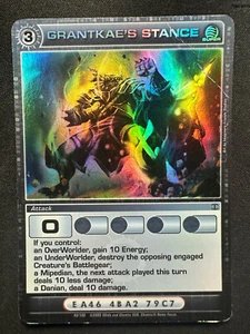 Chaotic Grantkae's Stance 49/100 FU primera edición ataque súper raro MP/HP - Imagen 1 de 2