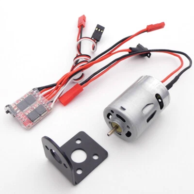 2S 30A Brushed ESC Speed Controller + 380 Brush Motor for RC Boat Marine Tug Toy - Image 1 of 4