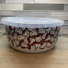 New Hello Kitty Multiple Faces In Bright Red Bow Large Food Storage Container