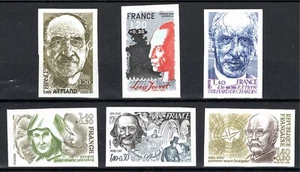 FRANCE 1981 SC#'s B532-B537 (YT#'s 2148-2153) Imperf MH - Picture 1 of 1