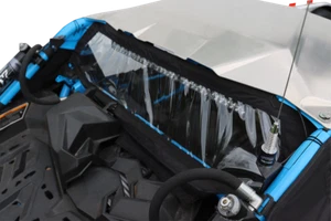 Moose Utility Heavy-Duty Nylon/Vinyl UTV Rear Windscreen Dust Panel 0521-1933 - Picture 1 of 1
