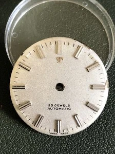 quadrante Tissot vintage grigio 28,4mm - Foto 1 di 7